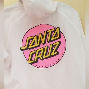 Santa Cruz Hooded Zip Up Wind Breaker